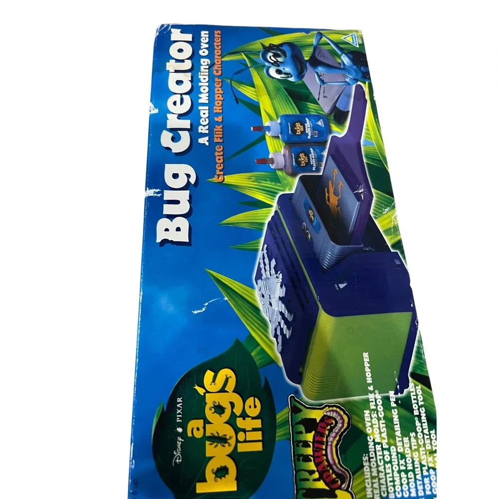 Vintage 1998 Disney Pixar A Bug's Life‎ Bug Creator Creepy Crawlers Molding Oven - Picture 9 of 13